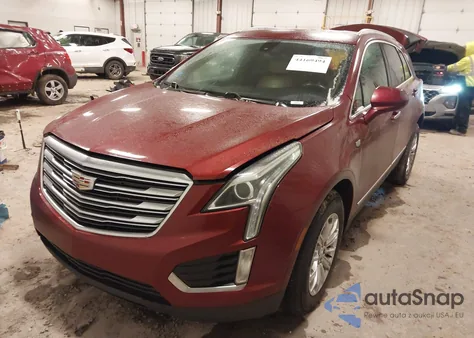 2017 Cadillac Xt5 Standard из США, поврежденный, VIN 1GYKNARS2HZ200965